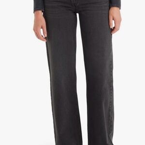 Levi’s super low loose jeans, size 26x28